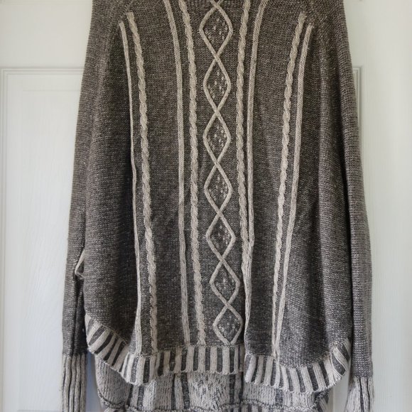 Anthropologie Wool Blend Poncho XS/S - Picture 3 of 4